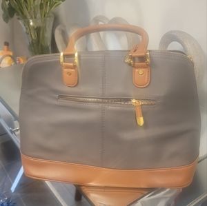 Grey Joy & Iman Medium Sized Bucket Bag